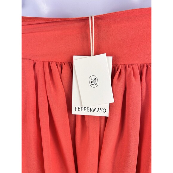 Pepper Mayo Exclusive Saturn Coral Mini  Dress Size 2 NWT - Picture 8 of 10